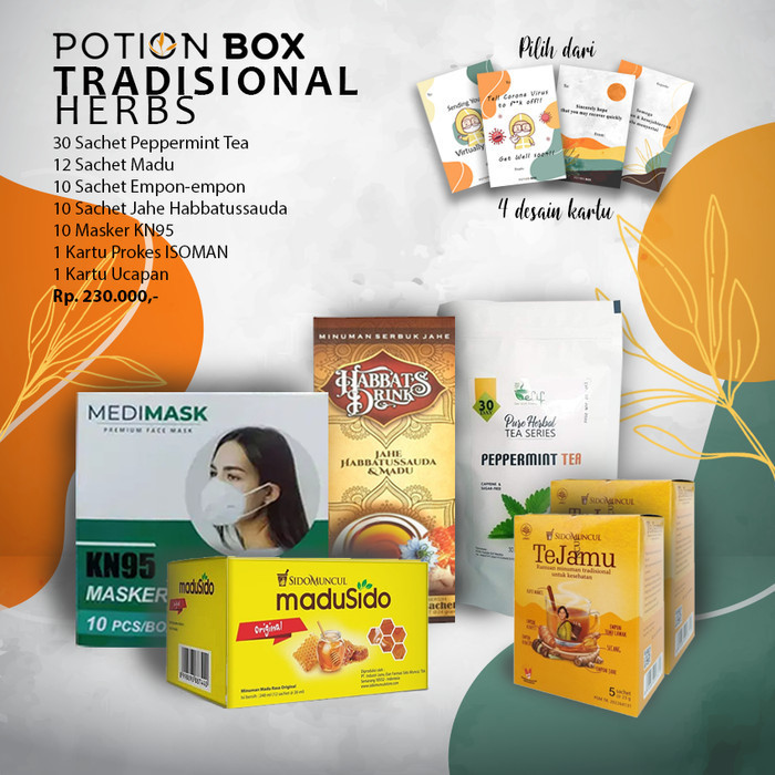 

Ready HAMPERS ISOMAN - Potion Box Herbs