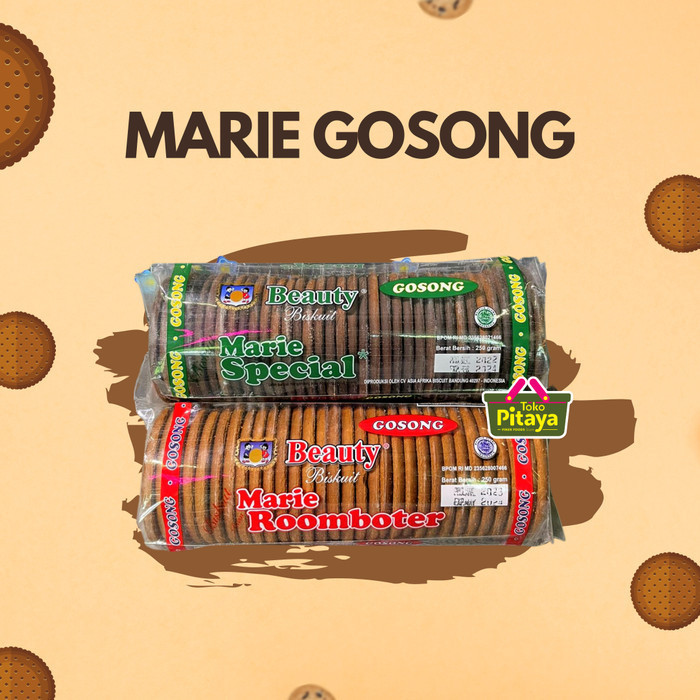 

NEW Biskuit MARIE GOSONG BEAUTY - Special & Roomboter 250gr