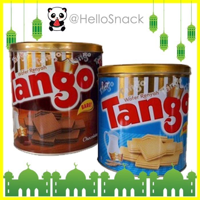 

MURAH Tango wafer tin cokelat atau vanilla 300g kue kaleng lebaran murah