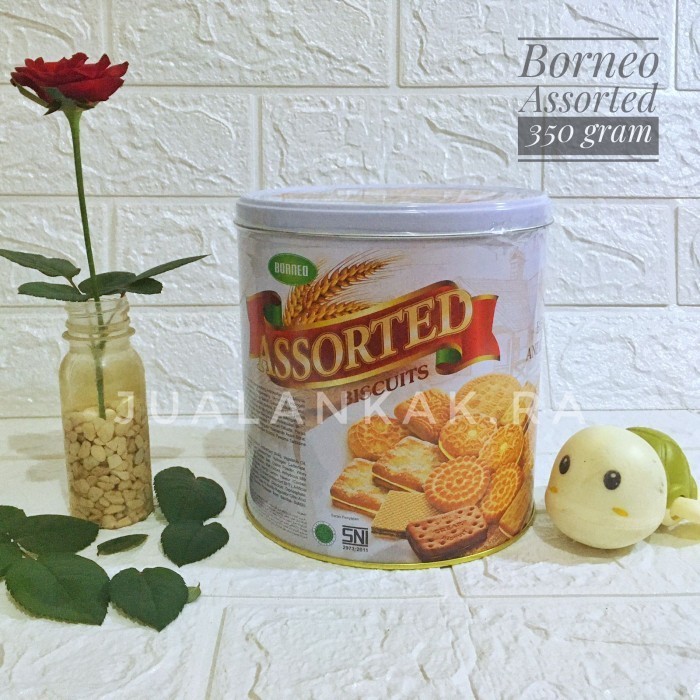 

SALE Biskuit UBM kaleng borneo assorted 350 gram