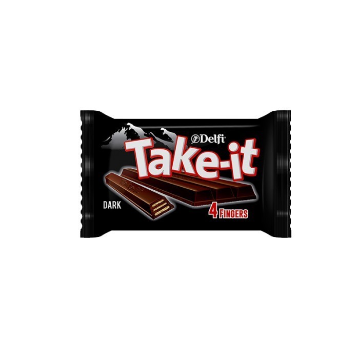 

STOK TERBATAS Take It Wafer 4 Fingers Dark 35 g - 3 pcs