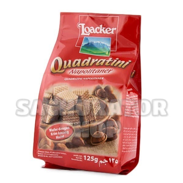 

KOMPLIT Wafer Loaker Locker Loacker Quadratini Crispy Wafers Napolitaner