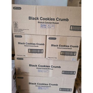 

SALE Black Cookies Crumb / Biskuit Cokelat Remah Serena 500g / 1kg Ori 100%