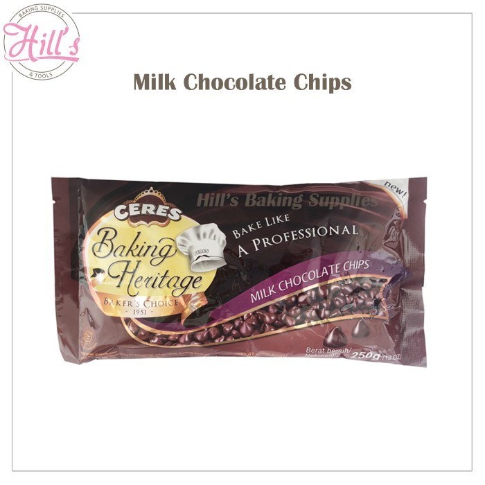 

TERBARU CERES HERITAGE MILK DARK CHOCOLATE CHIPS CANDY SHELL 250 gr CHOCOCHIP