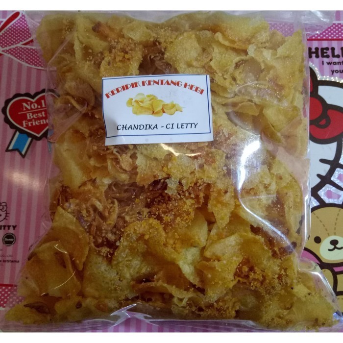 

SPECIAL Keripik Kentang Spesial Ebi (CHANDIKA - CI LETTY) - 250 gr