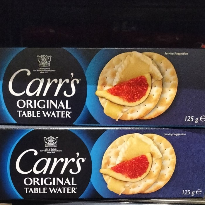 

KOMPLIT Carr's Original Table Water Cracker 125gr Biscuits biskuit