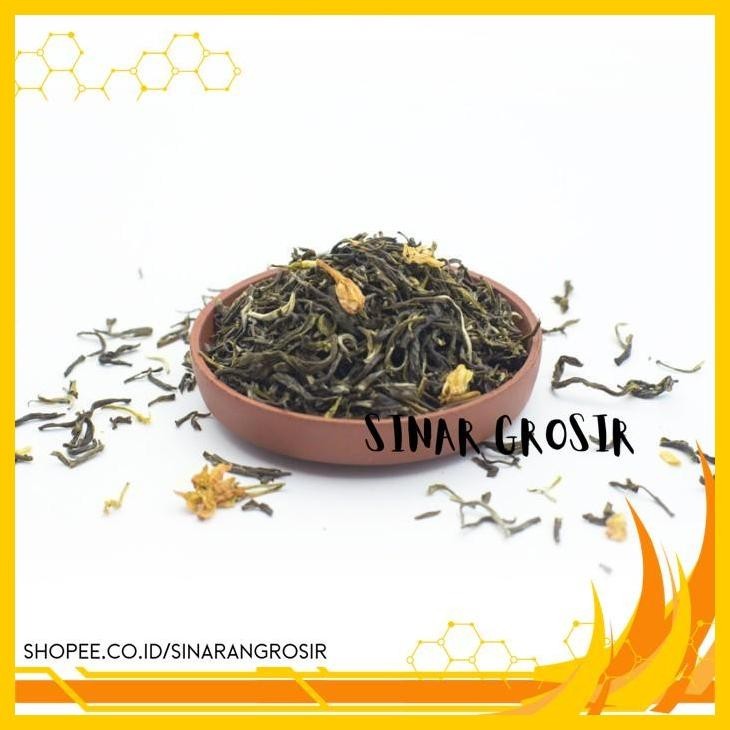 

TEH OOLONG DAN JASMINE JIU ZHOU / PREMIUM GREEN TEA 100GR GRADE A