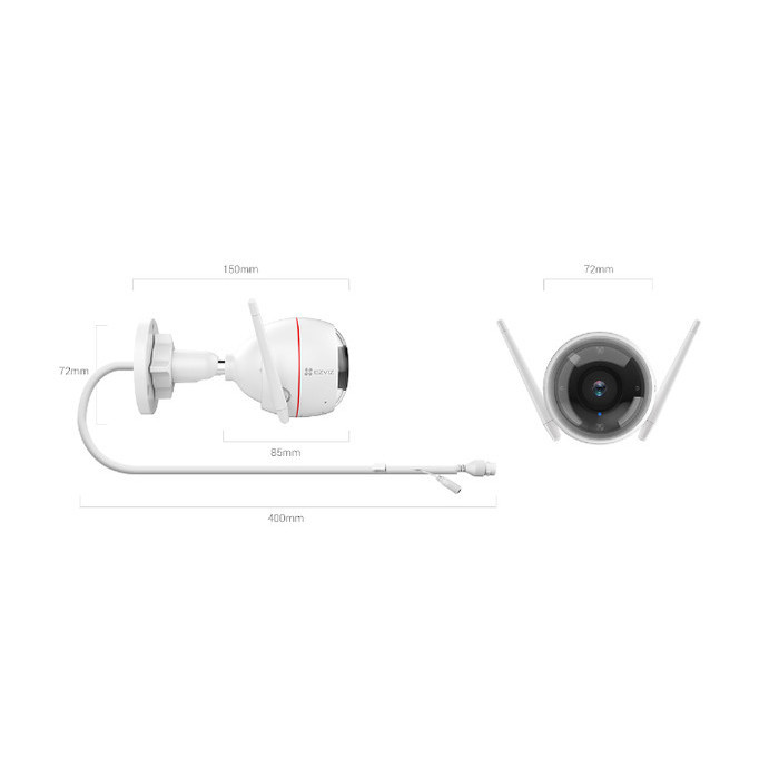 Ezviz C3W Pro 2Mp Smart Home Ip Camera Outdoor Cctv