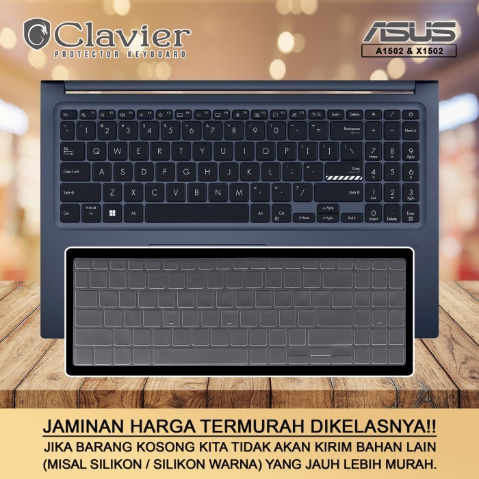 Terlaris Keyboard Protector Cover Asus VivoBook 15 A1502 A1502Z A1502ZA Cooskin SALE