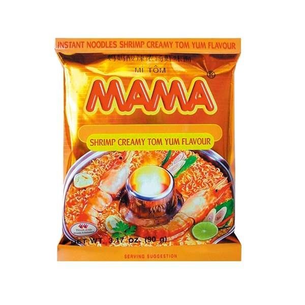 

MAMA NOODLES SHRIMP CREAMY TOM YUM 90 GR