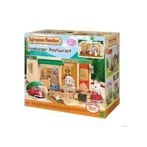 Mainan Koleksi Sylvanian Families Hamburger Restaurant