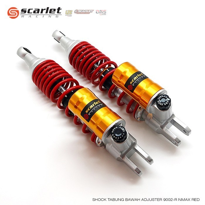 Mbmotor Scarlet Racing Shock Shockbreaker Adjuster Nmax 9002R Yellow