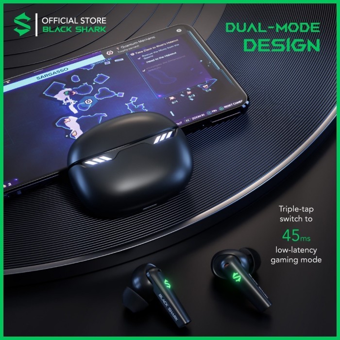 Black Shark Lucifer T10 Earbuds Tws Low Latency Blackshark