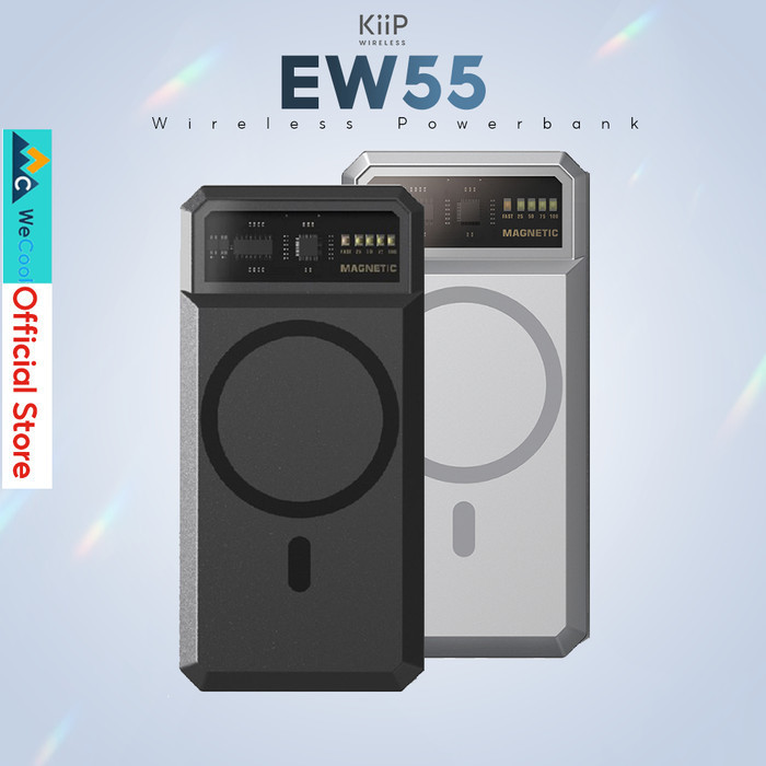 Kiip Wireless Ew55 Power Bank Magnetic Magsafe 20W Fast Charging Typec