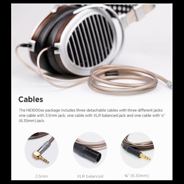 Hifiman He1000Se / He 1000Se / He1000 Se Planar Magnetic Headphones