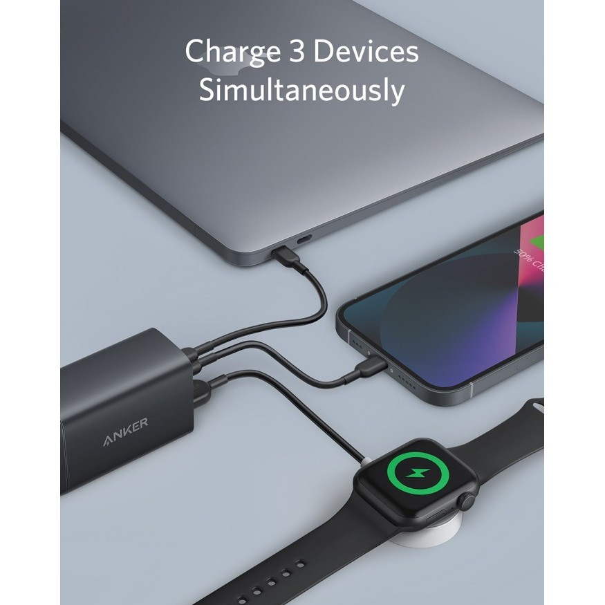 Wall Charger Anker Ganprime Nano Ii 65 Watt - A2667