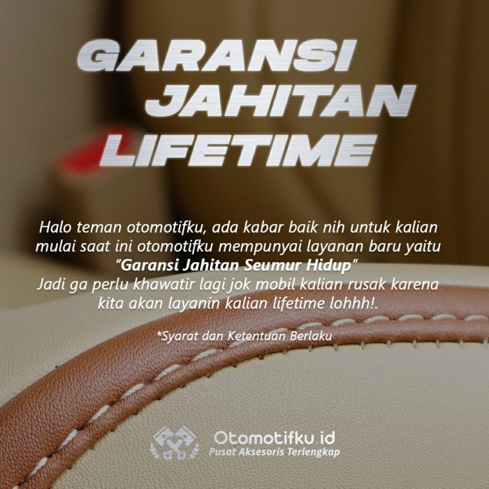 Sarung Jok Mobil Honda Crv Otomotifku Mbtech Camaro Berkualitas Ori