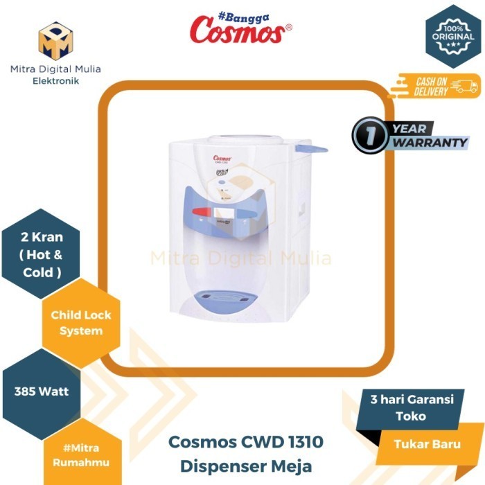 Cosmos Cwd 1310 Dispenser Hot And Cold