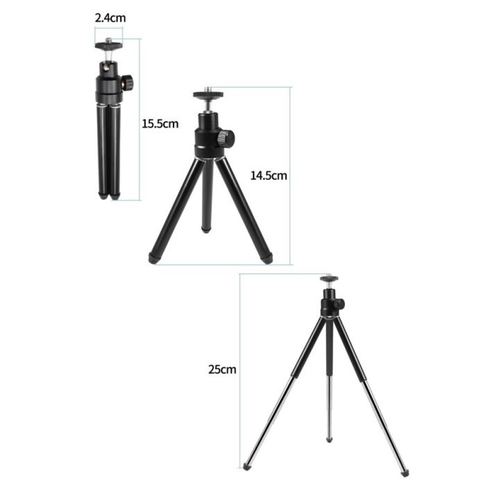 Ausdom Webcam 1080P 12Mp + Ausdom Tripod Webcam Bundle - Af640 + Lt1