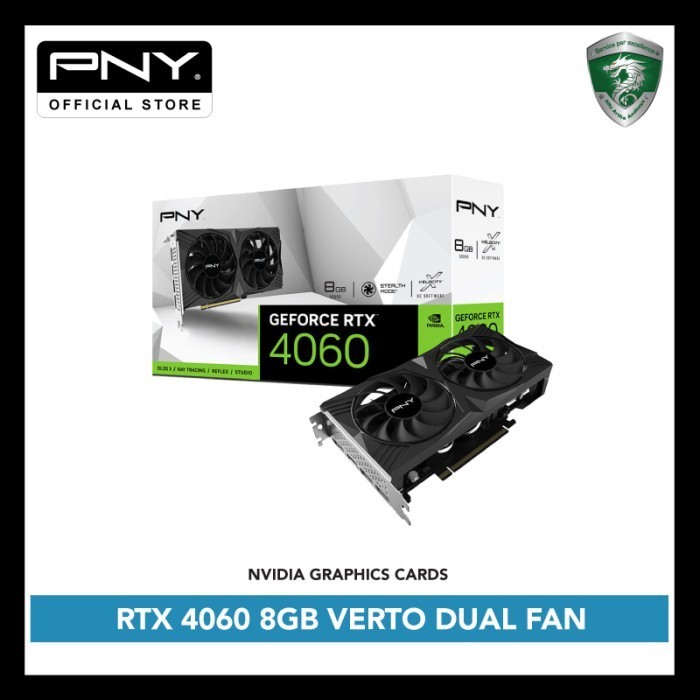 Pny Geforce Rtx 4060 8Gb Verto Dual Fan Vga