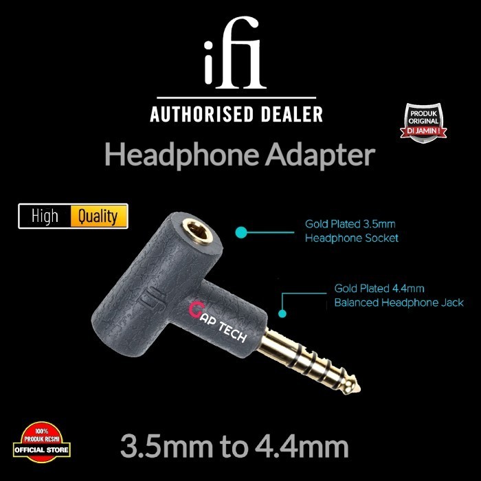 Ifi 3.5 Mm To 4.4 Mm Balanced Headphone Adapter