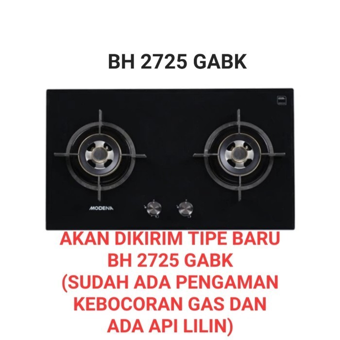 Modena Kompor Tanam Bh 5725 Aabk / 5725Aabk / Bh5725Aabk