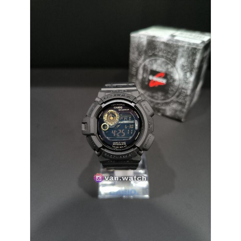 Casio Gshock Mudman Twin Sensor G 9300GB-1 / G-9300GB-1 Toughsolar Original
