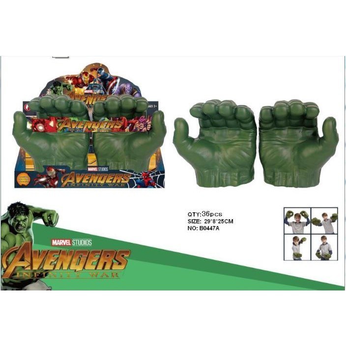 Hulk Hand - Tangan Iron Man - Mainan Anak Hero