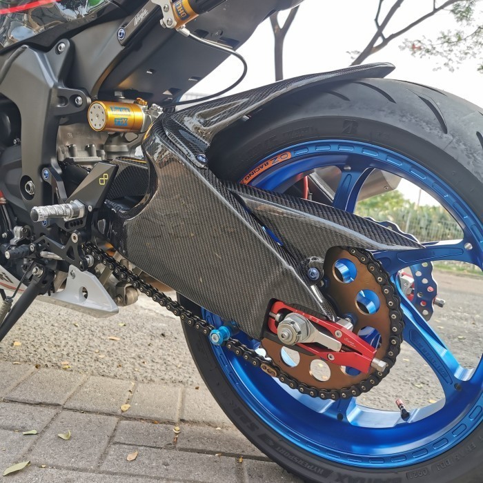 Nstar : N Swing Arm Cover Zx6R 636 -Not Hugger Chain Slider