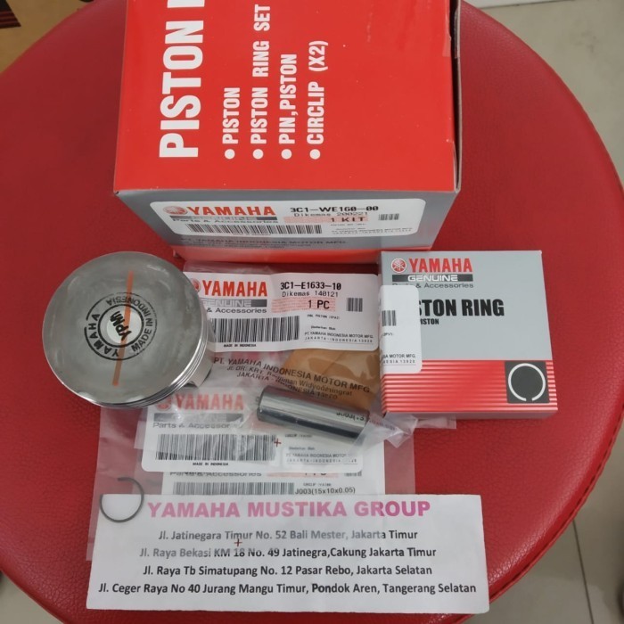 Piston Kit Vixion Old - Vixion Nvl - Jupiter Mx King - Vixion Nva Ori