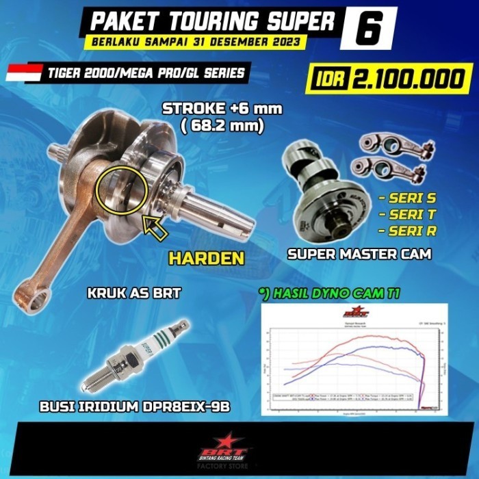 Originial Brt Paket Touring 6 Tiger 200