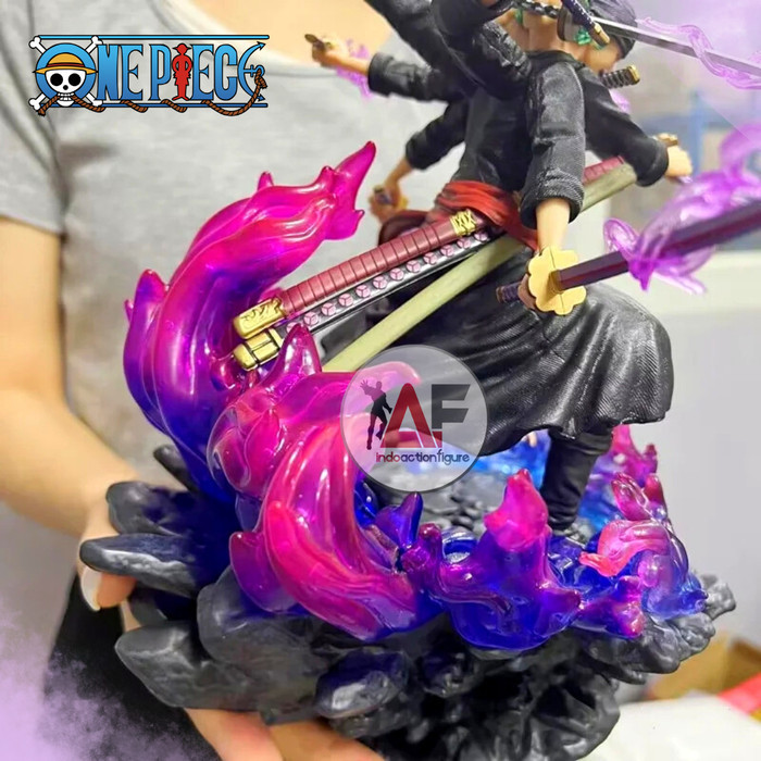 Statue One Piece Roronoa Zoro Ashura Restart Studio Design Recast