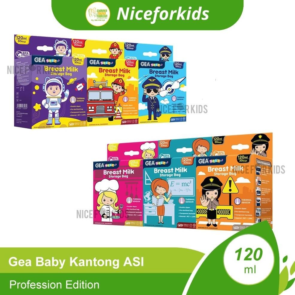 tomonimart GEA Baby Kantong ASI / Kantong ASI 120 ml  Plastik ASI ||