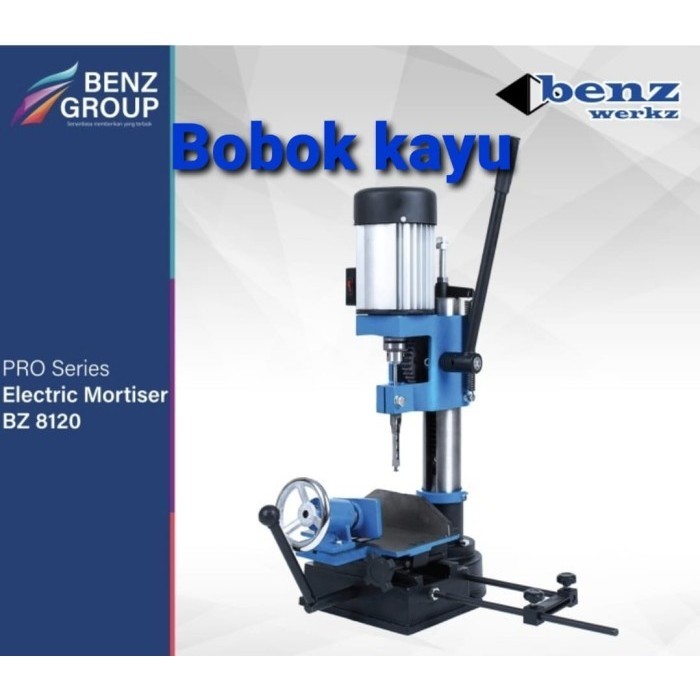 Benz Mesin Bor Bobok Mortising Chisel Tatah Kayu Cooper Wire