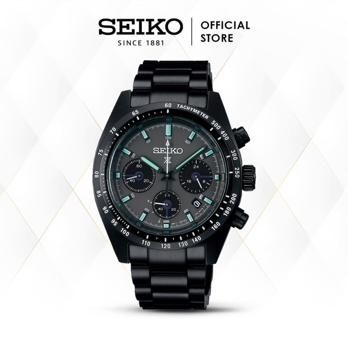 Seiko Prospex Speedtimer Ssc917P1 Ssc917 Black Series Night Solar Ori