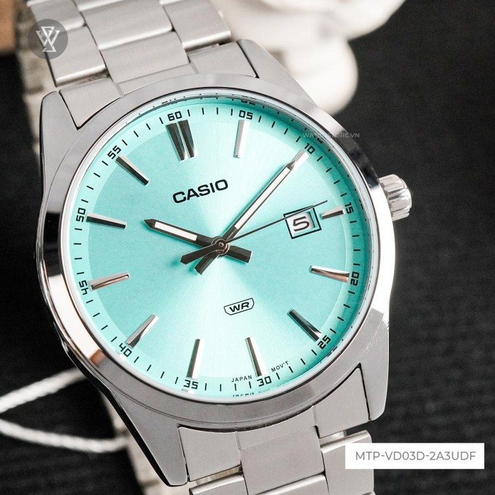 Casio Mtp-Vd03D-2A3Udf Jam Tangan Pria Analog Mtp-Vd03D-2A3 Tiffany