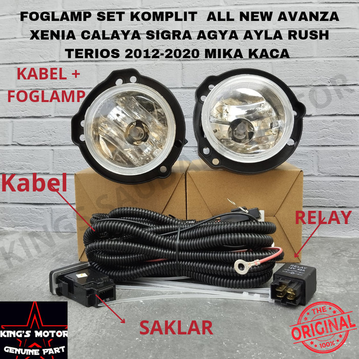 foglamp all Agya Alya Alya 2012-2019 mika kaca