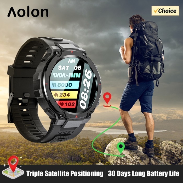 Aolon Smartwatch Navi R Gps Swimming Ip68 Call Fitness Tracker