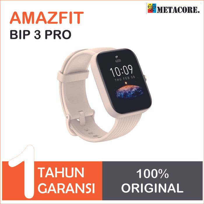 Amazfit Bip 3 Pro Smartwatch Garansi Resmi