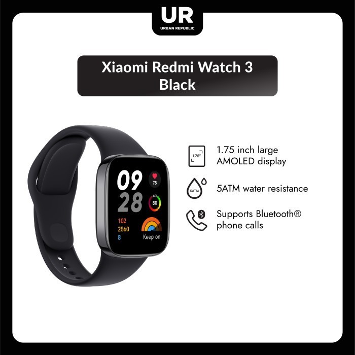 Xiaomi Redmi Watch 3 - Black