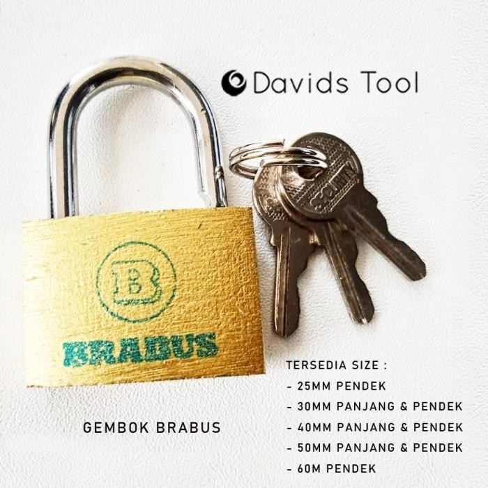 GEMBOK PAGAR RUMAH ANTI MALING KARAT PAGER GUDANG PANJANG BRABUS