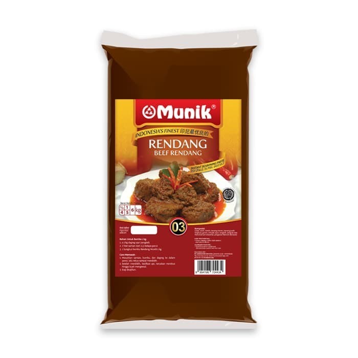 

Bumbu Munik Rendang - 1000Gr