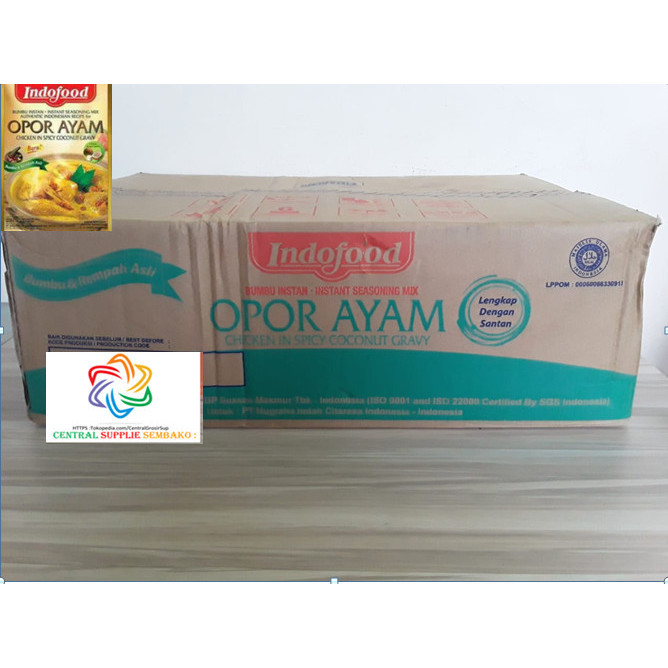 

Indofood Bumbu Opor Ayam [45Gram /6 Box X24 Pcs /1 Karton ]