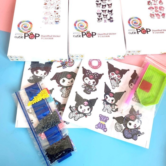 

Diamond Sticker Painting Cutie Pop Stiker Art Tempel Princess Permata