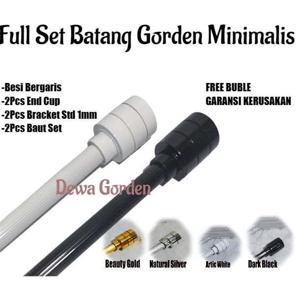 PROMO KEMBALI BATANG TIANG BESI ROLET ROLLET GORDEN HORDENG GORDENG KORDEN ORDENG PINTU JENDELA MINI