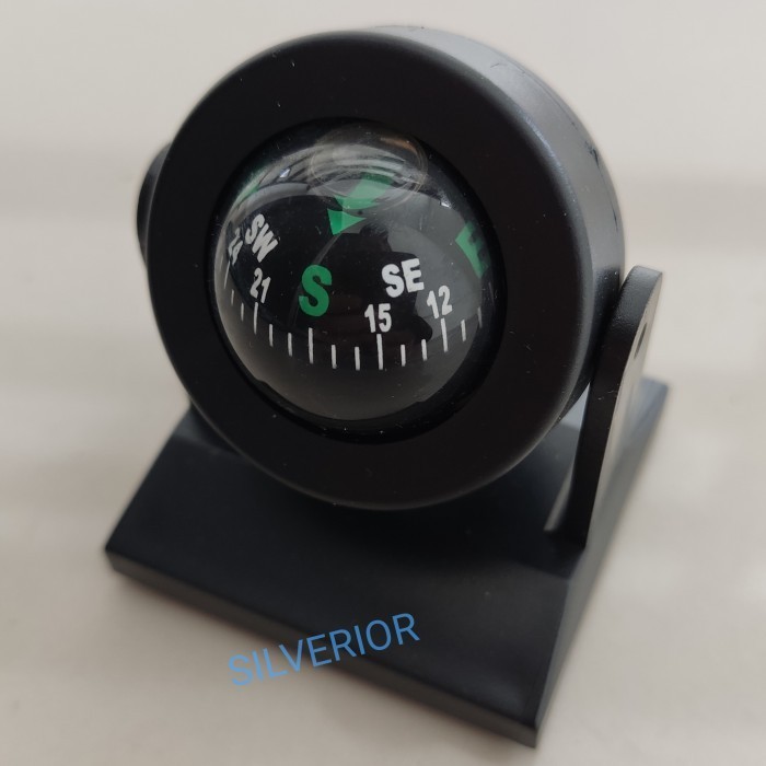Kompas Navigasi Alat Petunjuk Arah Mata Angin Dasboard Kendaraan Mobil
