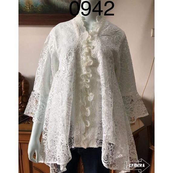 atasan wanita import blouse alexuez wakawaka putih