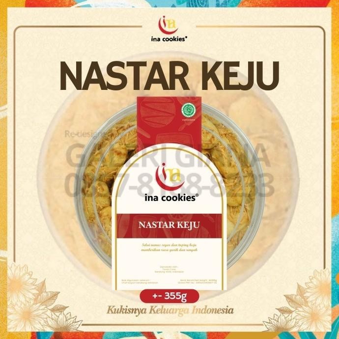 

Ina Cookies Nastar Keju Reguler Limited Edition