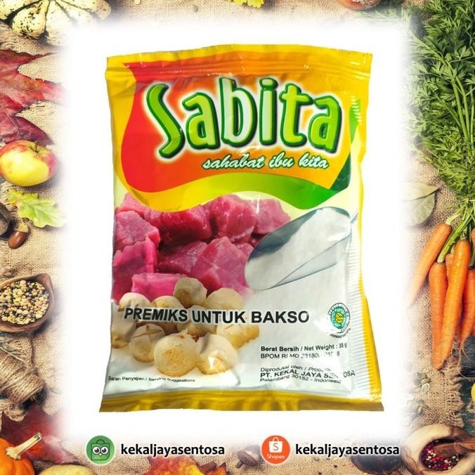 

Tepung Campuran Bakso Sabita 35gr