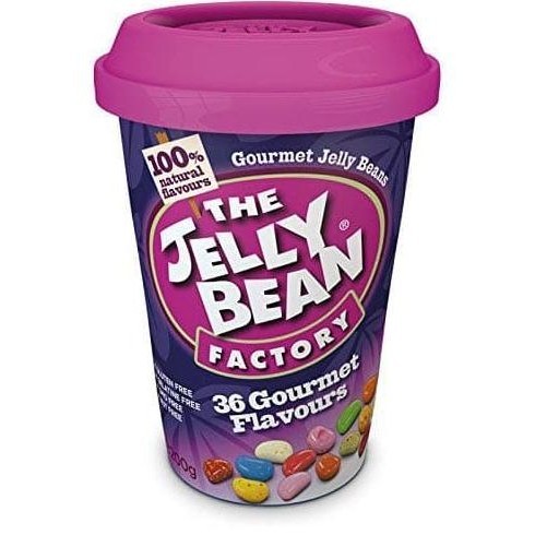 

PROMO!! The Jelly bean factory candy cup 200gr permen jell lunak impor